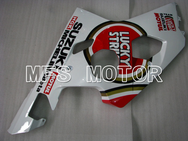 Suzuki GSXR600 GSXR750 2004-2005 Injection ABS Fairing - Luky Strike - White Red - MFS2246 - Fairings Kit