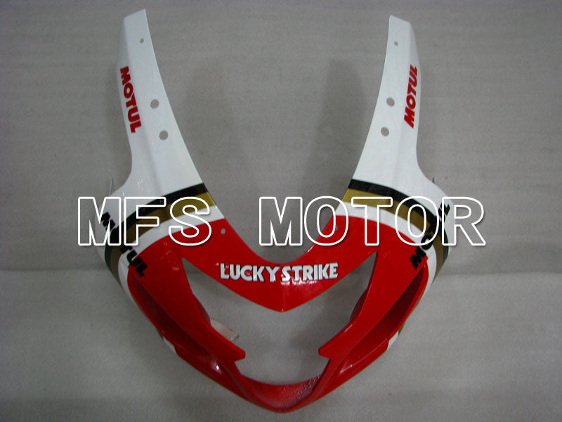 Suzuki GSXR600 GSXR750 2004-2005 Injection ABS Fairing - Luky Strike - White Red - MFS2246 - Fairings Kit