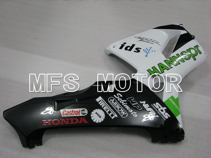 Honda CBR600RR 2005-2006 Injection ABS Fairing - HANN Spree - Black White Green - MFS2251 - Fairings Kit