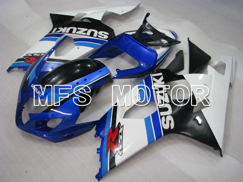 Suzuki GSXR600 GSXR750 2004-2005 Injection ABS Fairing - Factory Style - Black Blue White - MFS2257 - Fairings Kit