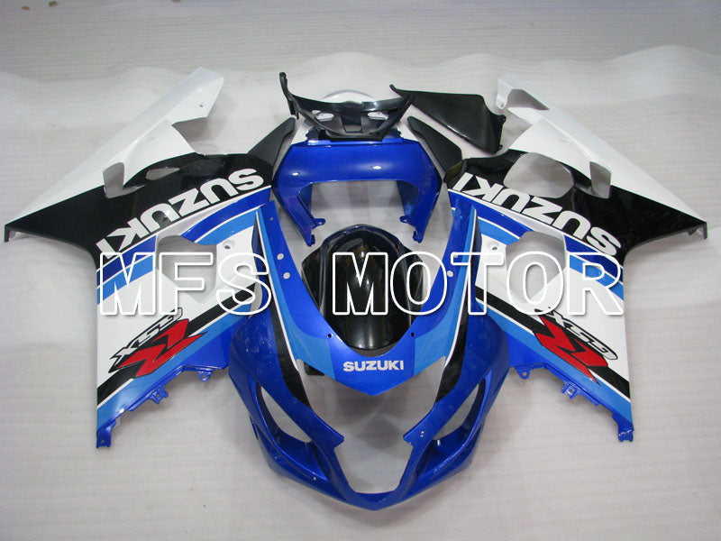 Suzuki GSXR600 GSXR750 2004-2005 Injection ABS Fairing - Factory Style - Black Blue White - MFS2257 - Fairings Kit