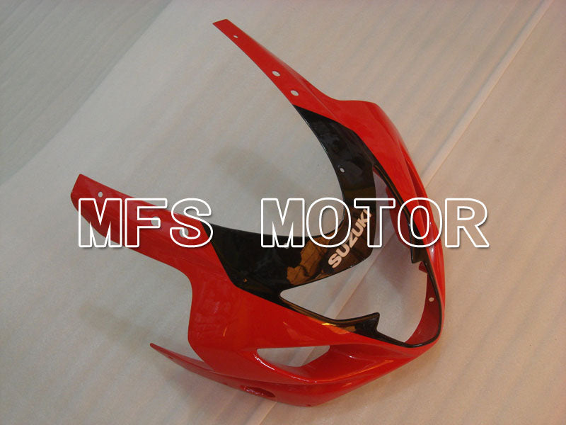 Suzuki GSXR600 GSXR750 2004-2005 Injection ABS Fairing - Factory Style - Black Red - MFS2258 - Fairings Kit