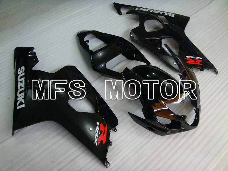 Suzuki GSXR600 GSXR750 2004-2005 Injection ABS Fairing - Factory Style - Black - MFS2266 - Fairings Kit
