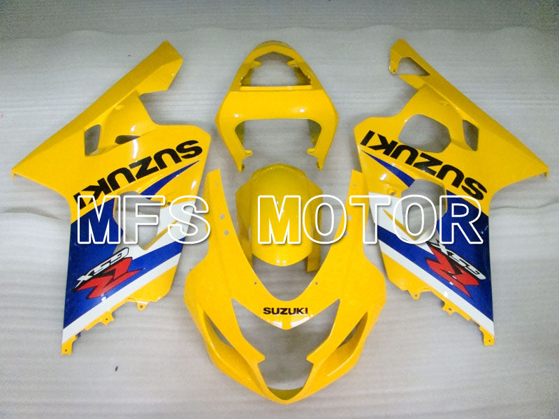 Suzuki GSXR600 GSXR750 2004-2005 Injection ABS Fairing - Factory Style - Blue Yellow - MFS2273 - Fairings Kit