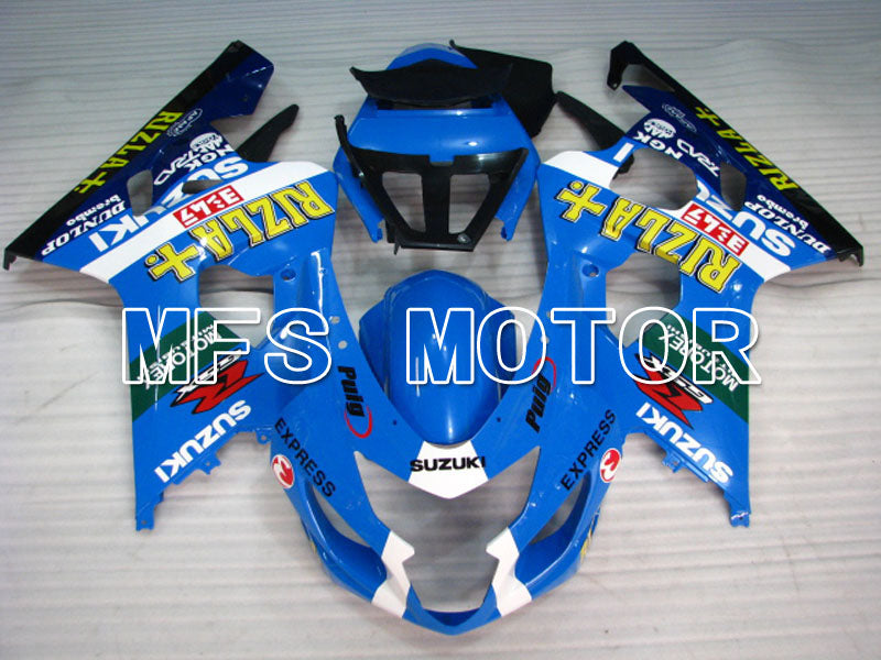 Suzuki GSXR600 GSXR750 2004-2005 Injection ABS Fairing - Rizla+ - Blue - MFS2282 - Fairings Kit