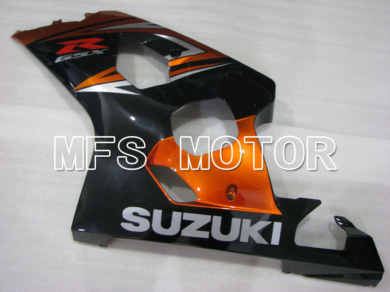 Suzuki GSXR600 GSXR750 2004-2005 Injection ABS Fairing - Factory Style - Black Orange - MFS2298 - Fairings Kit
