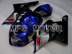 Suzuki GSXR600 GSXR750 2004-2005 Injection ABS Fairing - Factory Style - Black Blue - MFS2300 - Fairings Kit