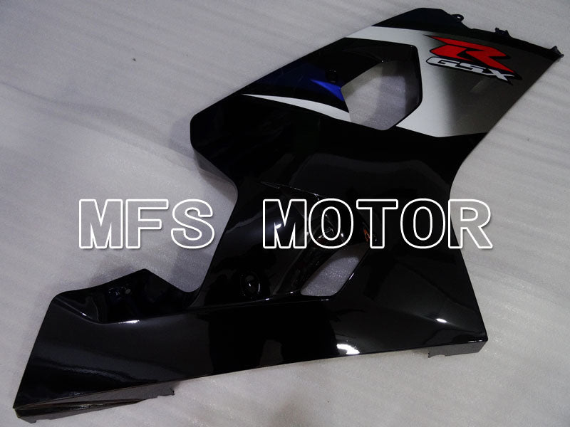 Suzuki GSXR600 GSXR750 2004-2005 Injection ABS Fairing - Factory Style - Black Blue - MFS2300 - Fairings Kit