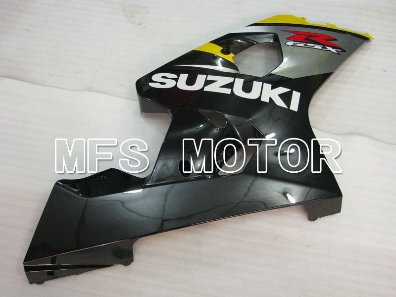 Suzuki GSXR600 GSXR750 2004-2005 Injection ABS Fairing - Factory Style - Black Yellow - MFS2311 - Fairings Kit