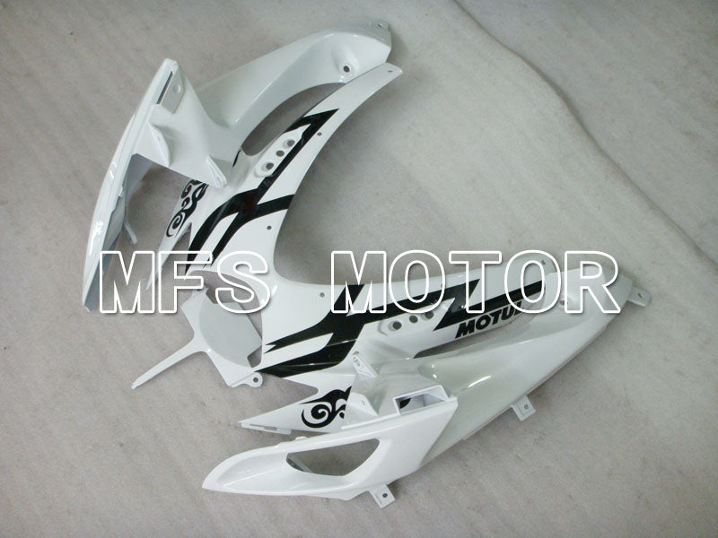Suzuki GSXR600 GSXR750 2006-2007 Injection ABS Fairing - Corona - Black White - MFS2325 - Fairings Kit
