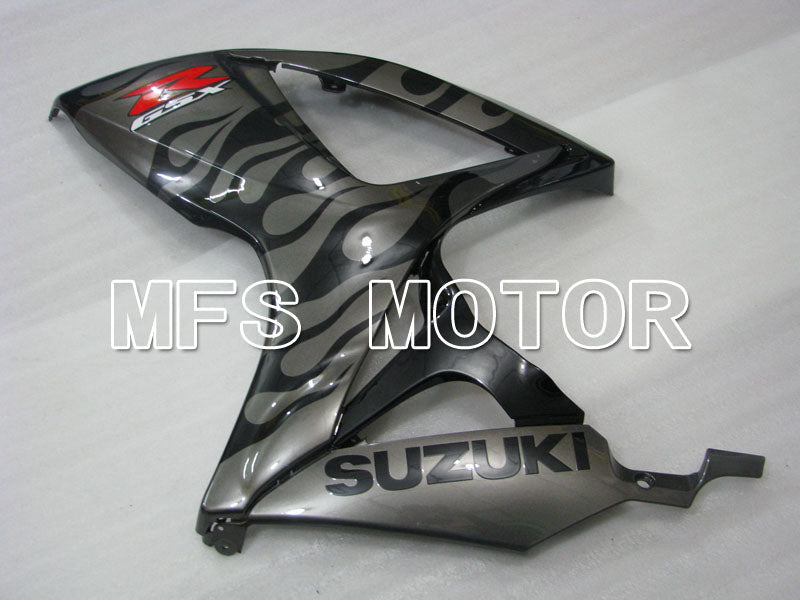 Suzuki GSXR600 GSXR750 2006-2007 Injection ABS Fairing - Factory Style - Black Gray - MFS2339 - Fairings Kit