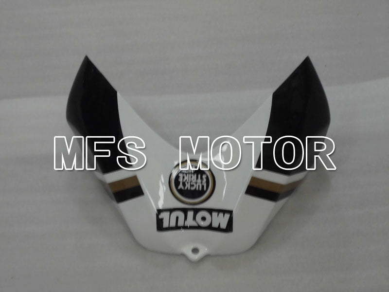Suzuki GSXR600 GSXR750 2006-2007 Injection ABS Fairing - Lucky Strike - Black White - MFS2350 - Fairings Kit