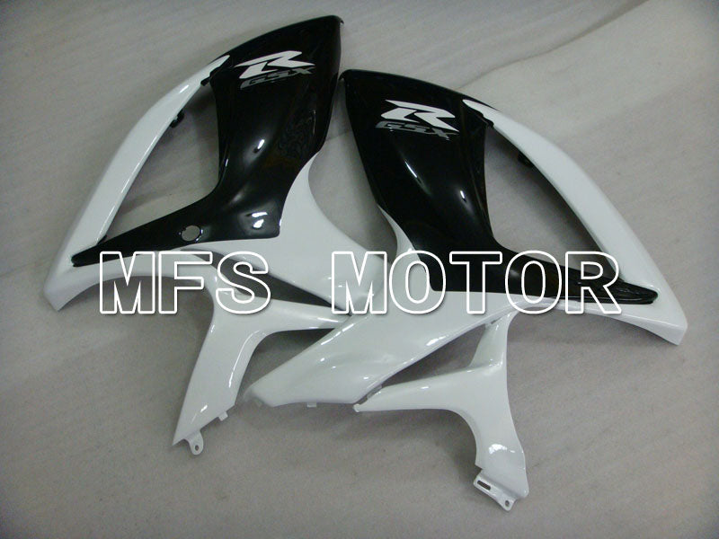 Suzuki GSXR600 GSXR750 2006-2007 Injection ABS Fairing - Factory Style - Black White - MFS2358 - Fairings Kit