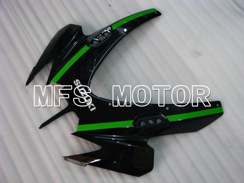 Suzuki GSXR600 GSXR750 2006-2007 Injection ABS Fairing - Factory Style - Black Green - MFS2364 - Fairings Kit
