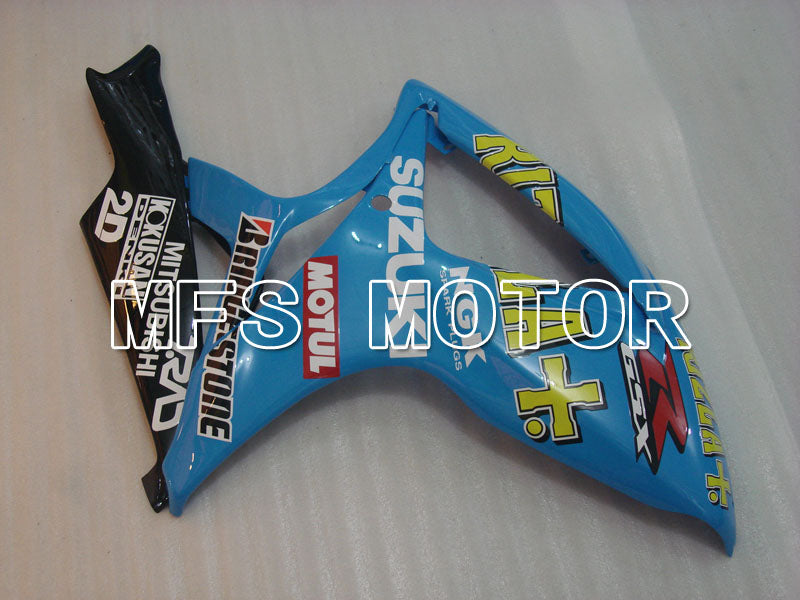 Suzuki GSXR600 GSXR750 2006-2007 Injection ABS Fairing - Rizla+ - Blue - MFS2369 - Fairings Kit