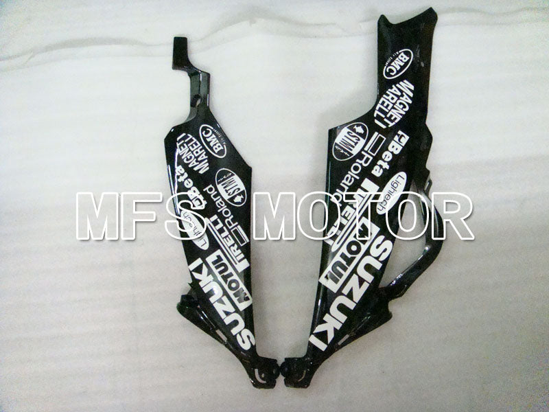 Suzuki GSXR600 GSXR750 2006-2007 Injection ABS Fairing - VIRU - Black White - MFS2370 - Fairings Kit