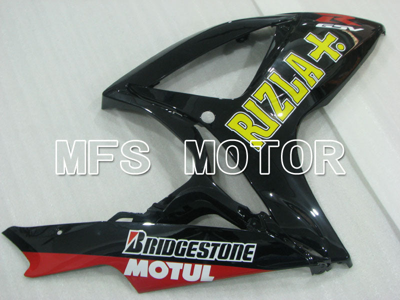 Suzuki GSXR600 GSXR750 2006-2007 Injection ABS Fairing - Rizla+ - Black - MFS2372 - Fairings Kit