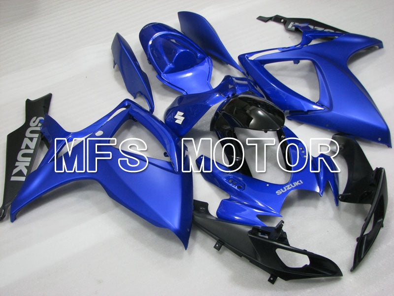 Suzuki GSXR600 GSXR750 2006-2007 Injection ABS Fairing - Factory Style - Blue Black - MFS2382 - Fairings Kit