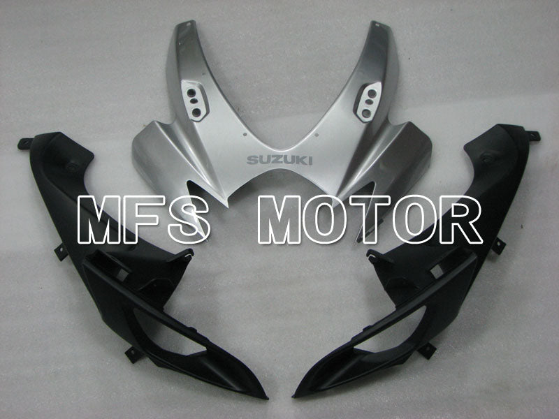 Suzuki GSXR600 GSXR750 2006-2007 Injection ABS Fairing - Factory Style - Black Silver - MFS2386 - Fairings Kit