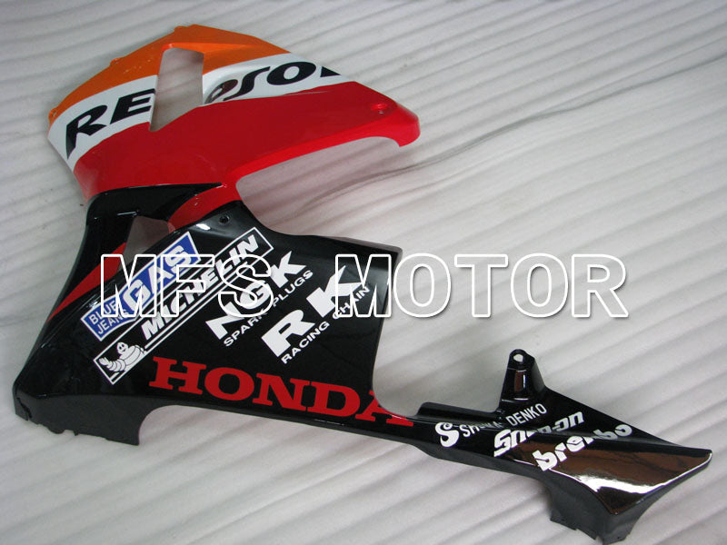 Honda CBR600RR 2005-2006 Injection ABS Fairing - Repsol - Orange Red Black - MFS2388 - Fairings Kit
