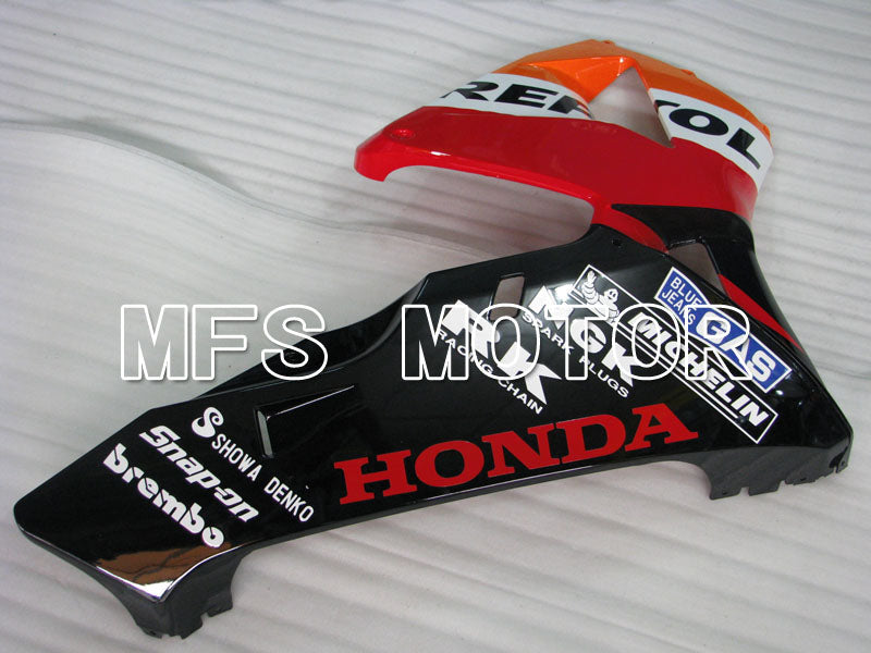 Honda CBR600RR 2005-2006 Injection ABS Fairing - Repsol - Orange Red Black - MFS2388 - Fairings Kit