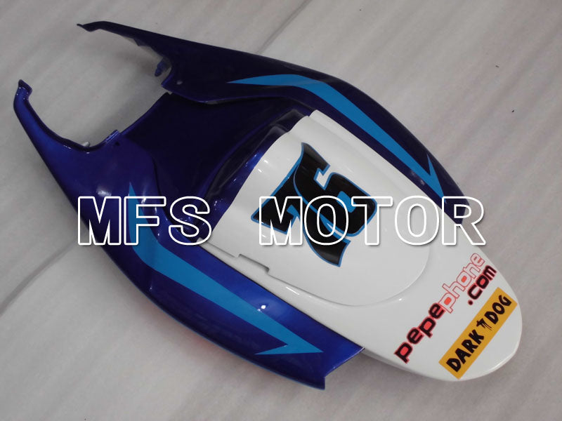 Suzuki GSXR600 GSXR750 2006-2007 Injection ABS Fairing - MOTUL - Blue White - MFS2391 - Fairings Kit
