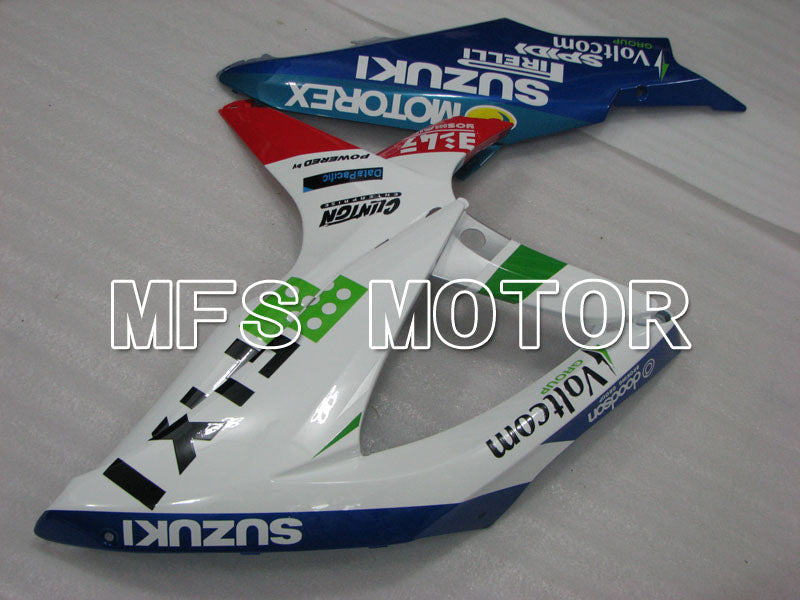 Suzuki GSXR600 GSXR750 2008-2010 Injection ABS Fairing - FIXI - Blue White - MFS2434 - Fairings Kit