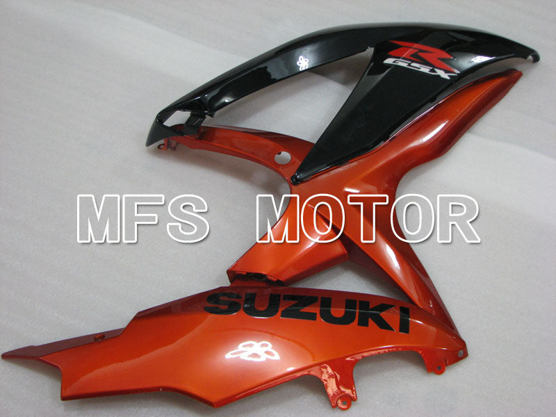 Suzuki GSXR600 GSXR750 2008-2010 Injection ABS Fairing - Factory Style - Black Orange - MFS2436 - Fairings Kit