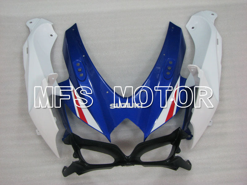 Suzuki GSXR600 GSXR750 2008-2010 Injection ABS Fairing - Factory Style - Blue White - MFS2472 - Fairings Kit