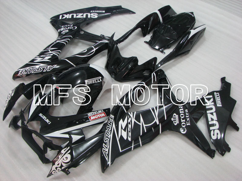 Suzuki GSXR600 GSXR750 2008-2010 Injection ABS Fairing - Corona - Black - MFS2482 - Fairings Kit