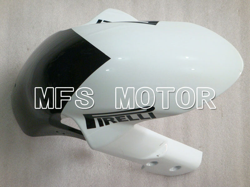 Suzuki GSXR600 GSXR750 2008-2010 Injection ABS Fairing - Corona - Black White - MFS2486 - Fairings Kit