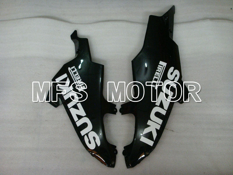 Suzuki GSXR600 GSXR750 2008-2010 Injection ABS Fairing - Corona - Black White - MFS2486 - Fairings Kit