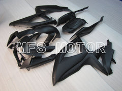 Suzuki GSXR600 GSXR750 2008-2010 Injection ABS Fairing - Factory Style - Black Matte - MFS2492 - Fairings Kit