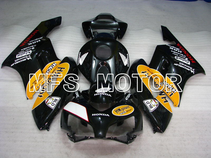 Honda CBR1000RR 2004-2005 Injection ABS Fairing - HM Plant - Black Orange - MFS2497 - Fairings Kit
