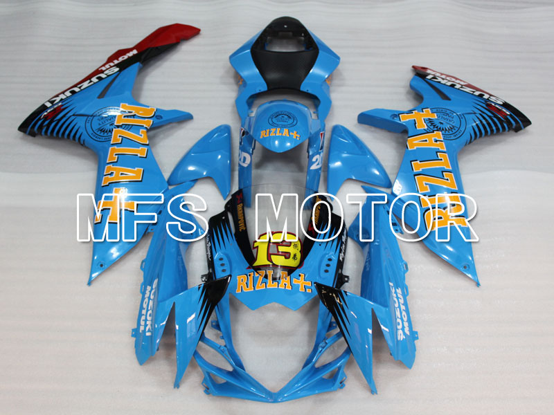 Suzuki GSXR600 GSXR750 2011-2024 Injection ABS Fairing - Rizla+ - Blue - MFS2505 - Fairings Kit