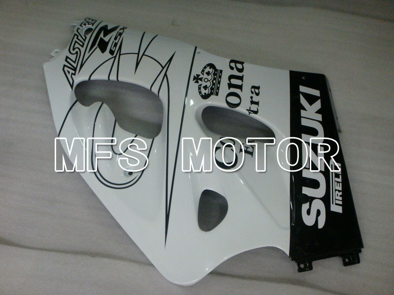 Suzuki GSXR750 1996-1999 ABS Fairing - Corona - Black White - MFS6915 - Fairings Kit