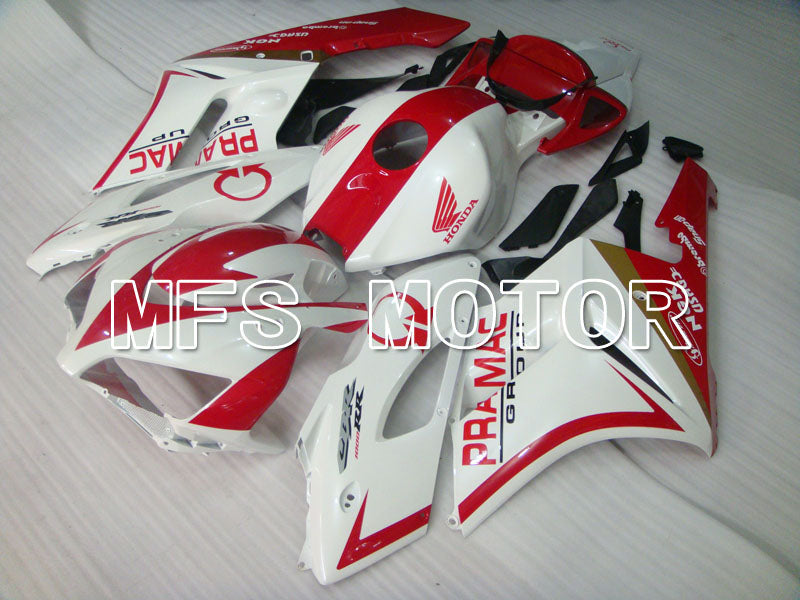Honda CBR1000RR 2004-2005 Injection ABS Fairing - PRAMAC - White Red - MFS2528 - Fairings Kit