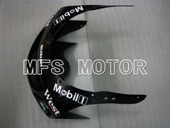Suzuki GSXR750 1996-1999 ABS Fairing - West - Black White - MFS6873 - Fairings Kit