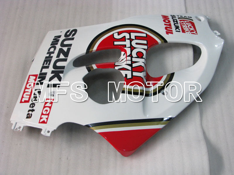 Suzuki GSXR600 1997-2000 ABS Fairing - Lucky Strike - Red White - MFS2562 - Fairings Kit