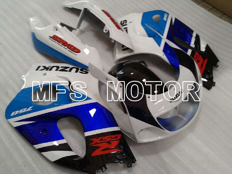 Suzuki GSXR750 1996-1999 ABS Fairing - Factory Style - Blue White - MFS6883 - Fairings Kit