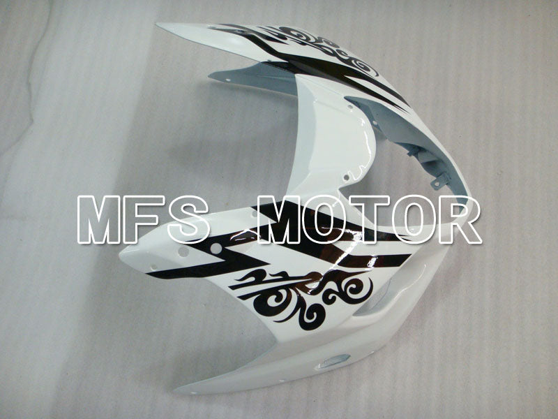 Suzuki GSXR1000 2003-2004 Injection ABS Fairing - Conora - Black White - MFS2572 - Fairings Kit