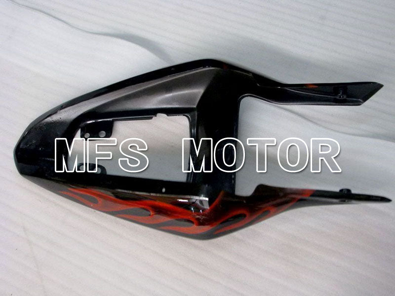 Suzuki GSXR1000 2003-2004 Injection ABS Fairing - Flame - Black Red - MFS2576 - Fairings Kit