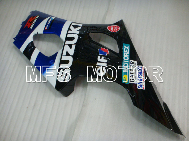 Suzuki GSXR1000 2003-2004 Injection ABS Fairing - Factory Style - Black Blue White - MFS2584 - Fairings Kit
