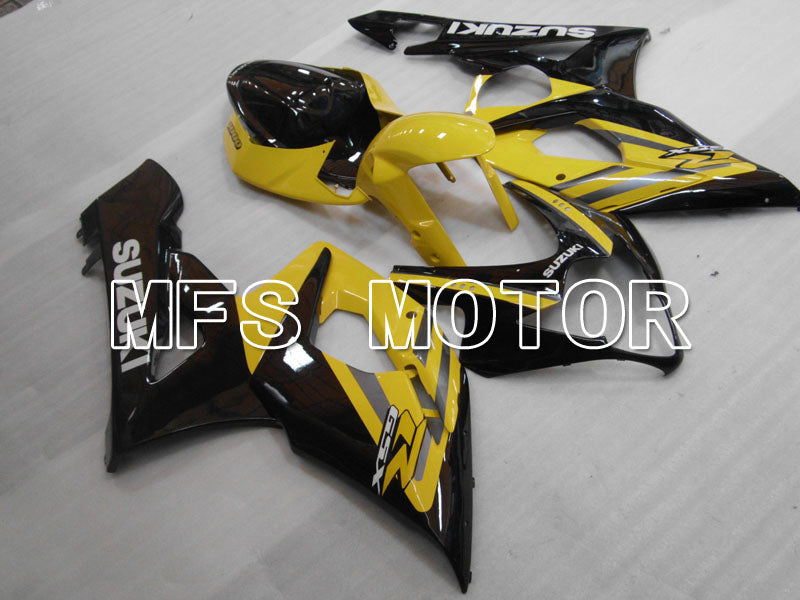 Suzuki GSXR1000 2005-2006 Injection ABS Fairing - Factory Style - Black Yellow - MFS2633 - Fairings Kit