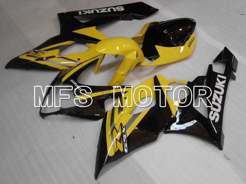 Suzuki GSXR1000 2005-2006 Injection ABS Fairing - Factory Style - Black Yellow - MFS2633 - Fairings Kit