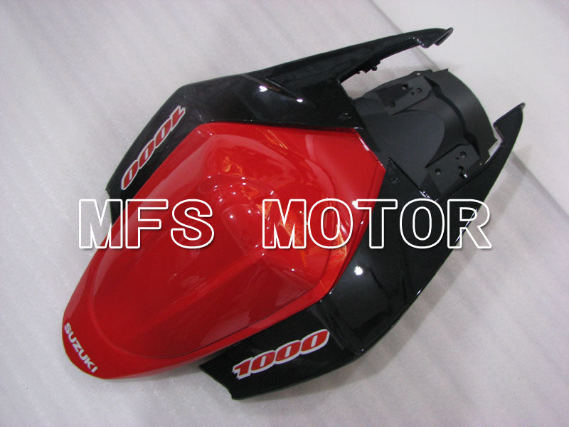 Suzuki GSXR1000 2005-2006 Injection ABS Fairing - Factory Style - Black Red - MFS2635 - Fairings Kit