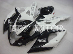 Suzuki GSXR1000 2005-2006 Injection ABS Fairing - Factory Style - Black White - MFS2637 - Fairings Kit