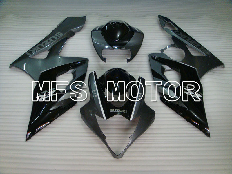 Suzuki GSXR1000 2005-2006 Injection ABS Fairing - Factory Style - Black Gray - MFS2638 - Fairings Kit