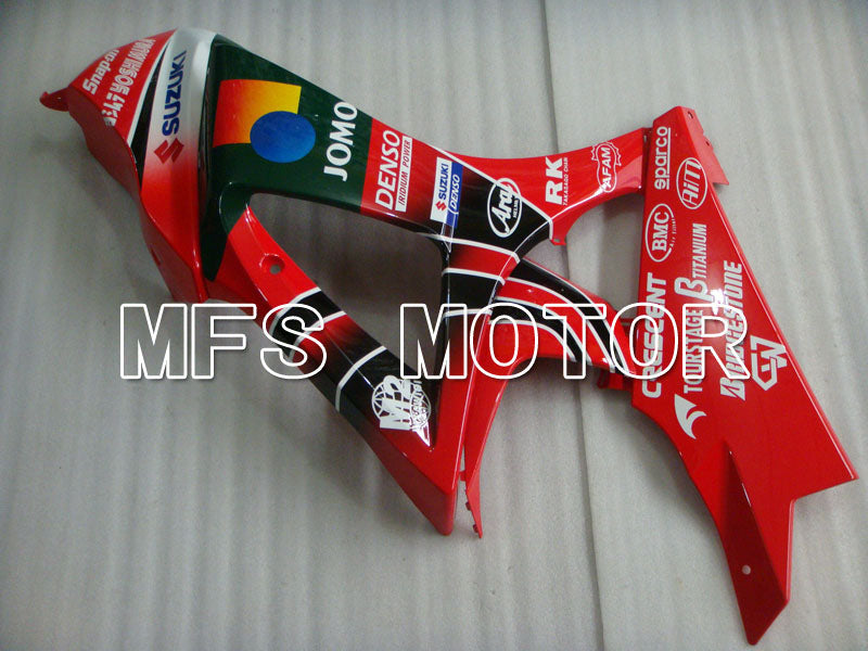 Suzuki GSXR1000 2007-2008 Injection ABS Fairing - JOMO - Black Red - MFS2670 - Fairings Kit