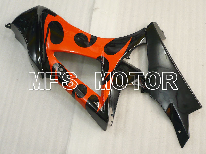 Suzuki GSXR1000 2007-2008 Injection ABS Fairing - Factory Style - Black Red - MFS2686 - Fairings Kit